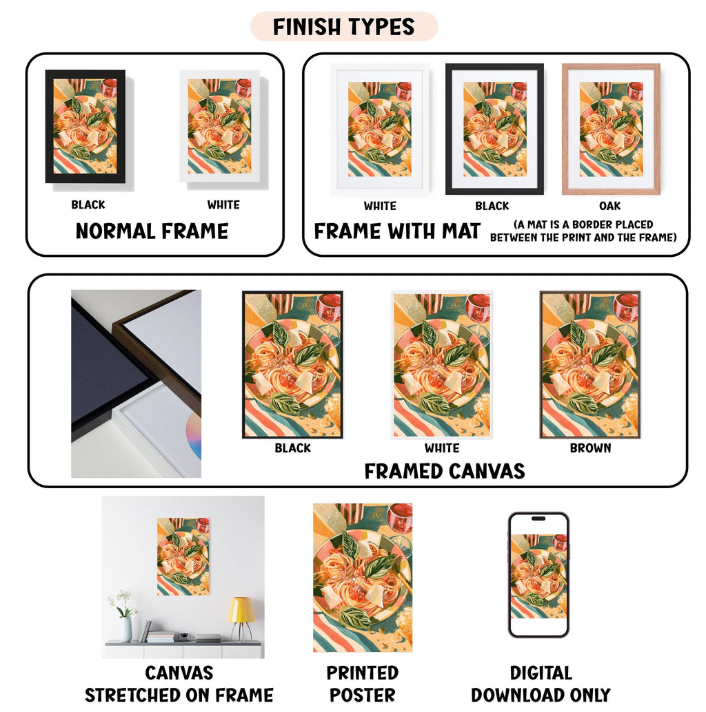 a series of photos showing different types of food