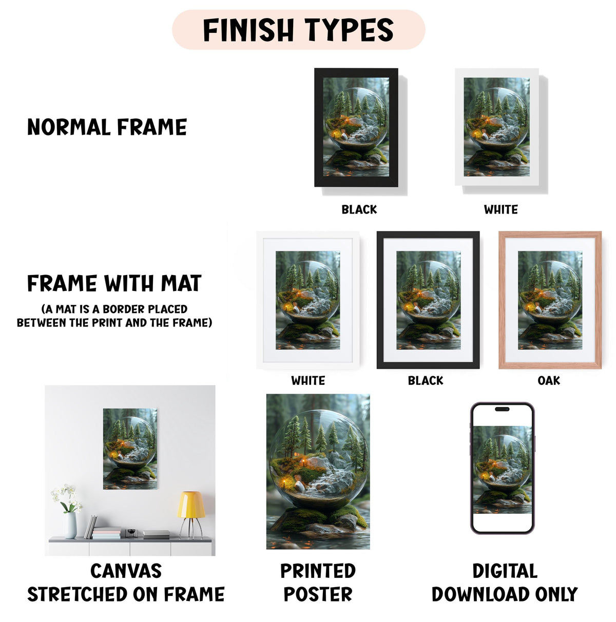a series of photographs showing different frames with text