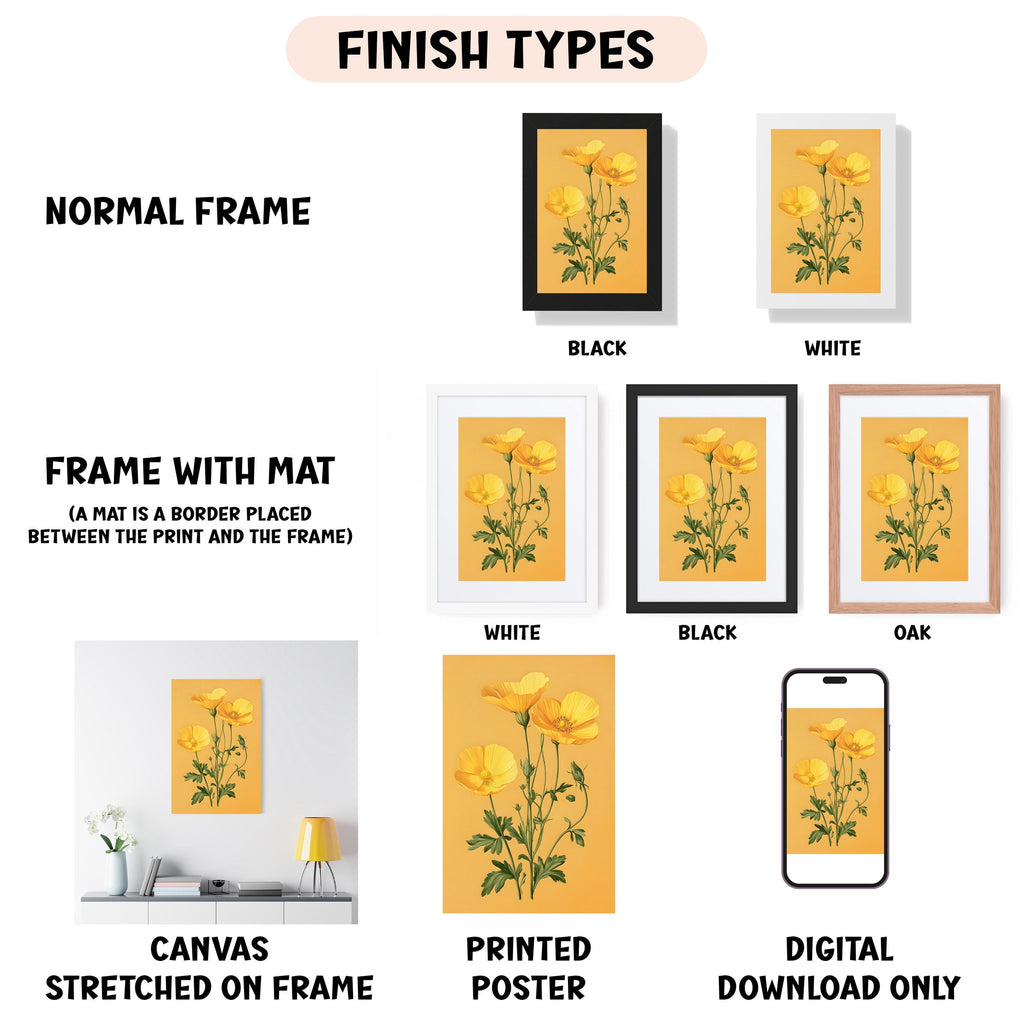 a picture of a yellow flower in a frame