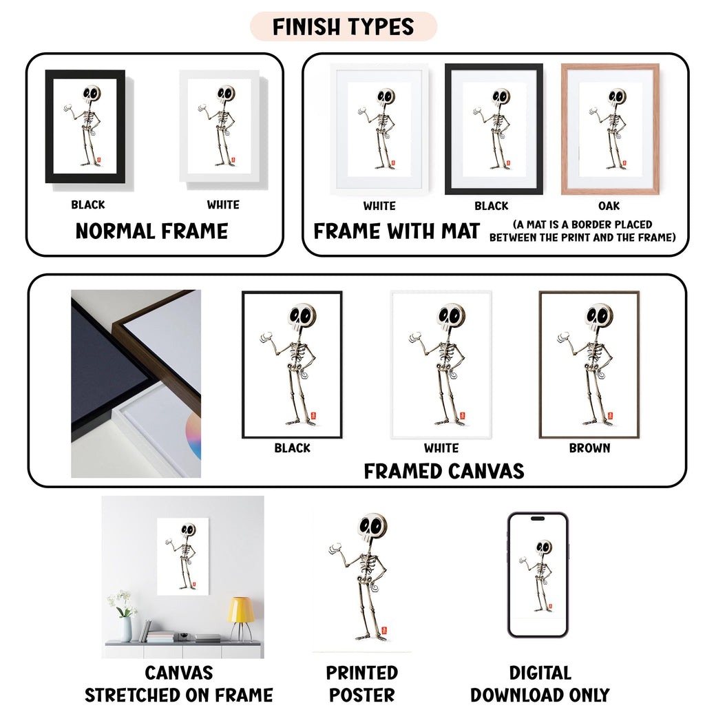 a poster with instructions on how to draw a cartoon character