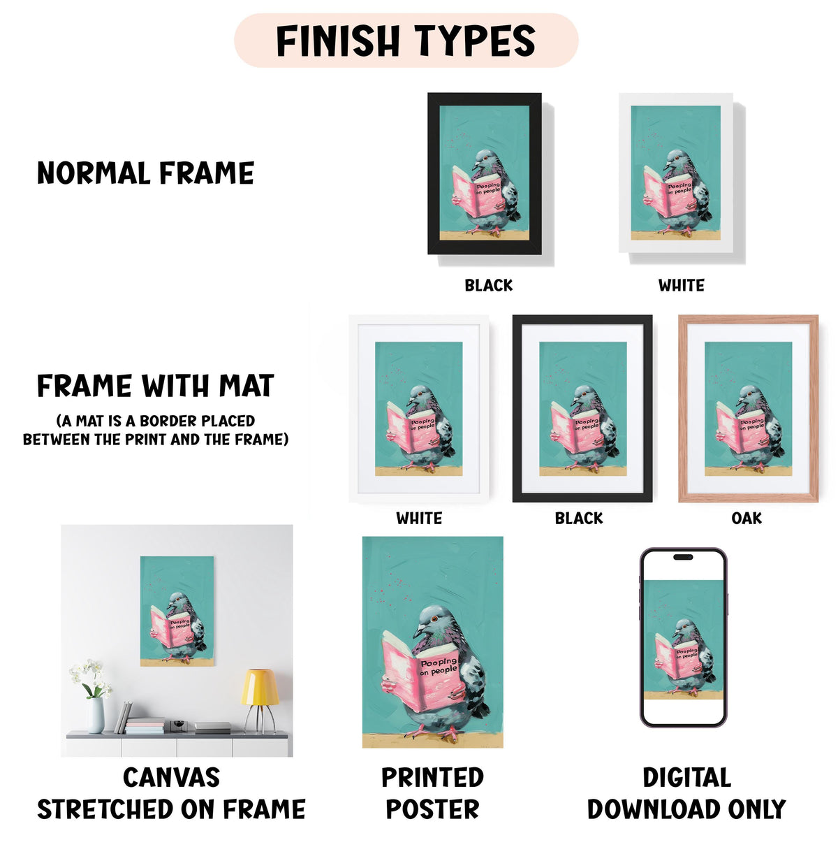 a poster with a picture of a pink truck