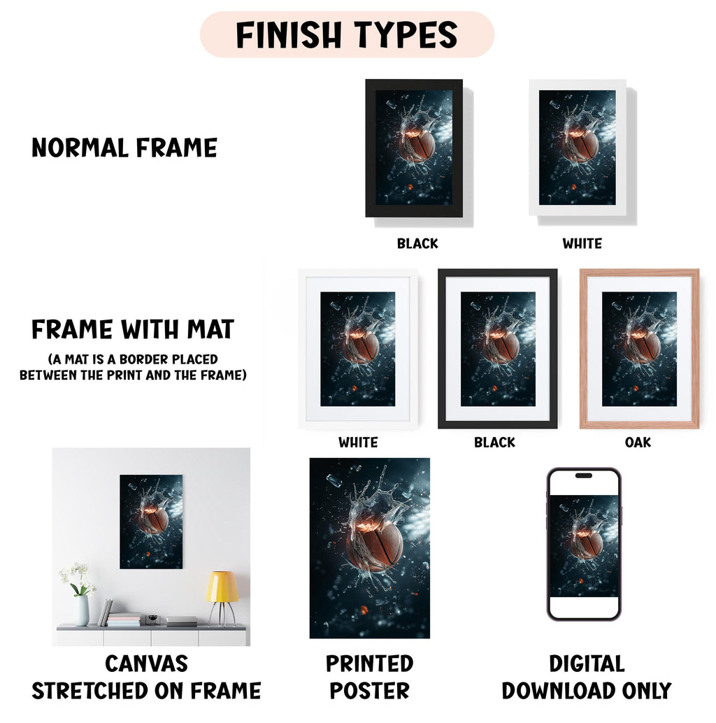 a bunch of different frames with text on them