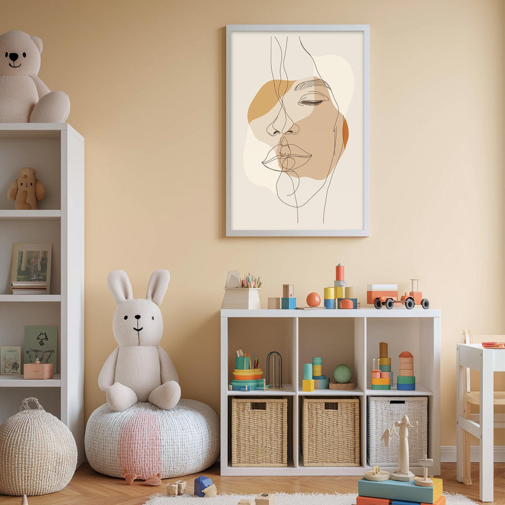 a picture of a child's room with toys